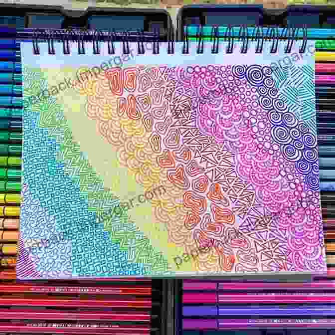 A Colorful Doodle With Intricate Patterns And Designs, Representing The Creativity And Relaxation Found In Doodling Creative Doodling: Relax And Reflect With