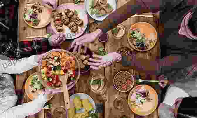 A Group Of Adults Sharing A Meal With Their Children, Representing The Passing On Of Childhood Bonds And Values To Future Generations. The Common Thread: Mothers And Daughters: The Bond We Never Outgrow