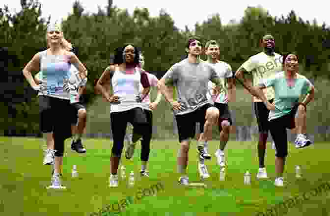 A Group Of People Exercising In A Park Simple Steps To Stay Younger Than Your Age: Train Your Brain And Attitude For A Better Living