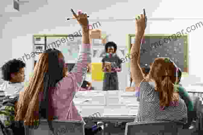 A High School Student Raising Their Hand In Class To Ask A Question Or Participate In A Discussion. Pathfinder: An Action Plan: Making The Most Of High School