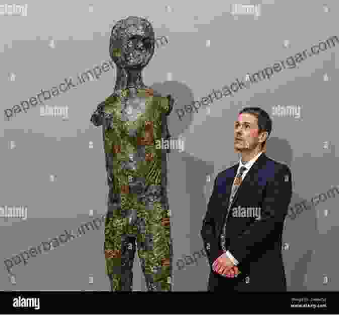 A Man Admiring A Sculpture The Living With Art Part 6