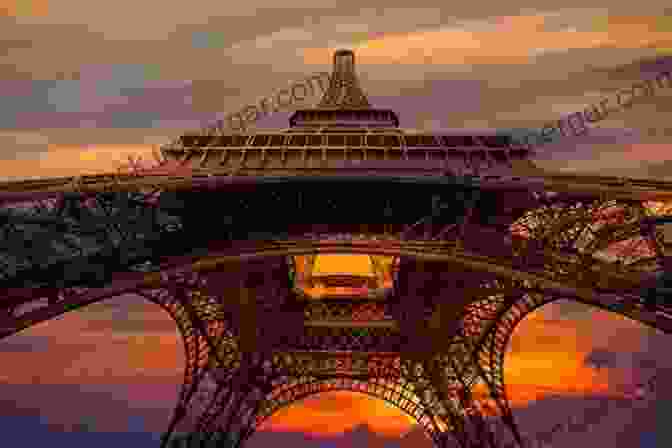 A Mesmerizing Shot Of The Eiffel Tower Against A Vibrant Sky PhotoCity Paris (Lonely Planet)