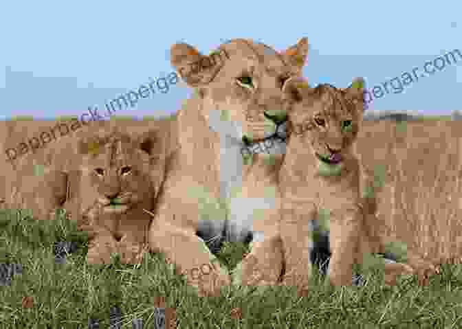 A Mother Lioness Protectively Embraces Her Cubs, Symbolizing The Fierce And Unwavering Love Of A Mother. Mothers Miracles: Magical True Stories Of Maternal Love An