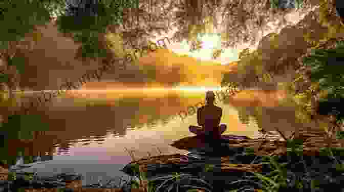 A Serene Image Of A Person Meditating In A Tranquil Setting, Surrounded By Nature. The Soul Of The Cosmos : Beyond The Understanding Of Only Science