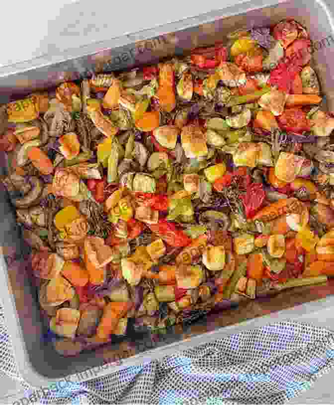 A Tray Of Baked Tofu With Roasted Vegetables The Best Of Vegan Protein CookBook For Heart: Vegan Protein Comes From Things Like Tofu And Tempeh To Beans Nuts And Protein Rich Whole Grains Like Quinoa