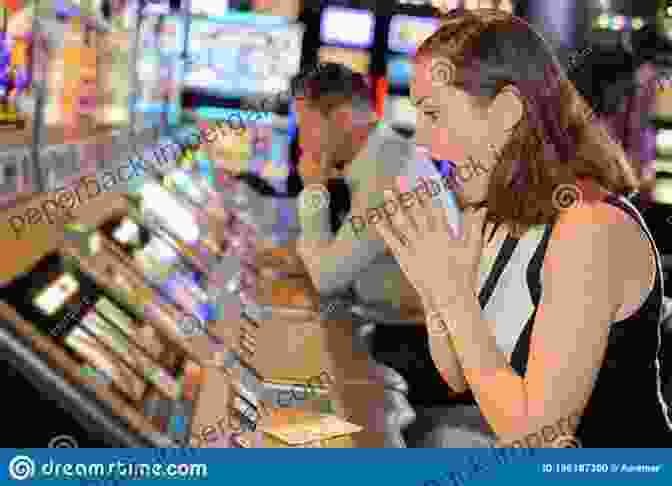 A Woman Celebrating A Big Win On A Slot Machine Learning To Win In Slot Machines: Information And Tips To Win Dollars In Your Casino