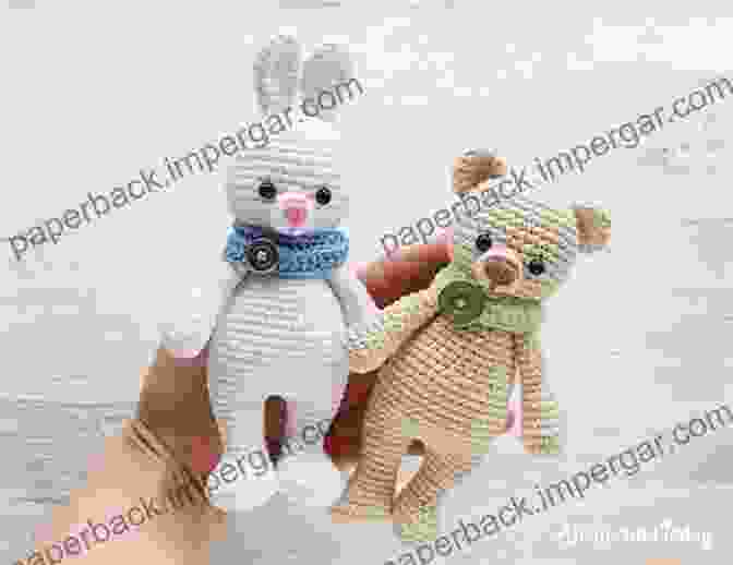 Amigurumi Dolls Of A Bunny, Bear, And Cat Amigurumi Little Dolls: Lovely Dolls Crochet Patterns