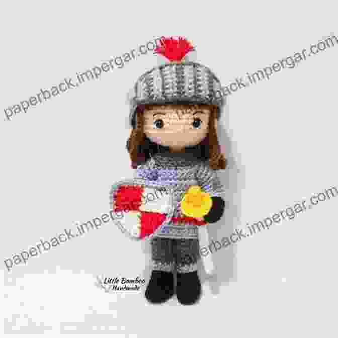 Amigurumi Dolls Of A Princess, Knight, And Dragon Amigurumi Little Dolls: Lovely Dolls Crochet Patterns