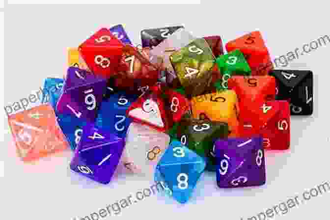 An Assortment Of Polyhedral Dice In Vibrant Colors Sprawled Across A Gaming Table, Symbolizing The Limitless Possibilities Of 'Play D6 Against Everything' Play 1 D6 Against Everything: A Compact And Ready To Use Black Repertoire For Club Players