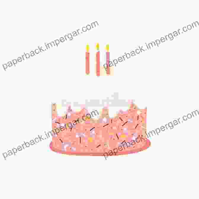 An Illustration Of A Delicious Birthday Cake With Candles And Sprinkles A Birthday Cake For Danny