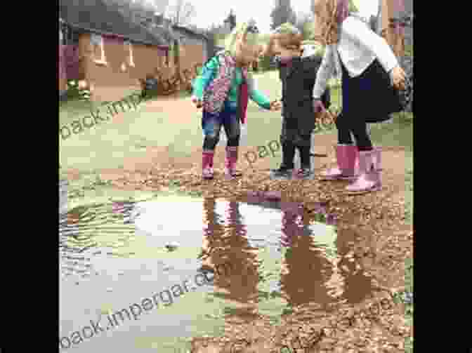 Children Jumping In Muddy Puddles, Symbolizing The Joy And Freedom Found In The 'Can Jump In Puddle Can' Series Can I Jump In A Puddle? (Can I Series? 2)