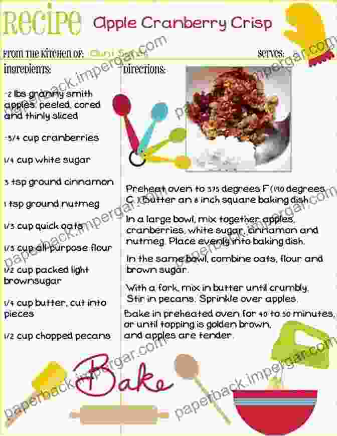 Close Up Of A Recipe Page With Detailed Instructions 366 Menus And 1200 Recipes