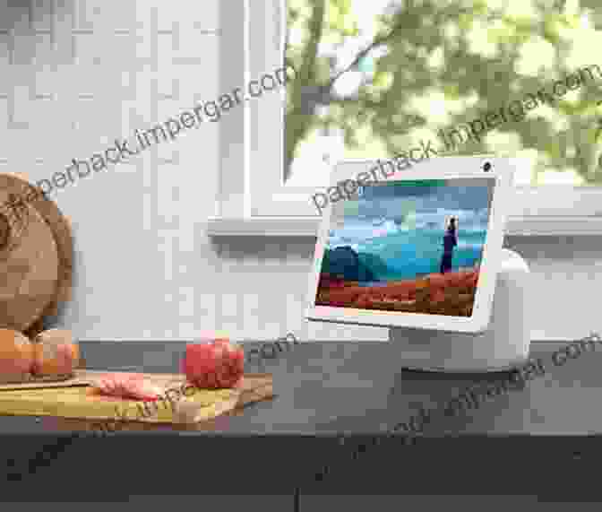 Echo Show 10 Smart Display On A Kitchen Counter, Displaying A Recipe And The Time Our Book Library Echo Show 10 And Alexia User Guide: A Complete Beginners Guide On How To Use The Echo Show 10 With Tips And Tricks The Features And Usage