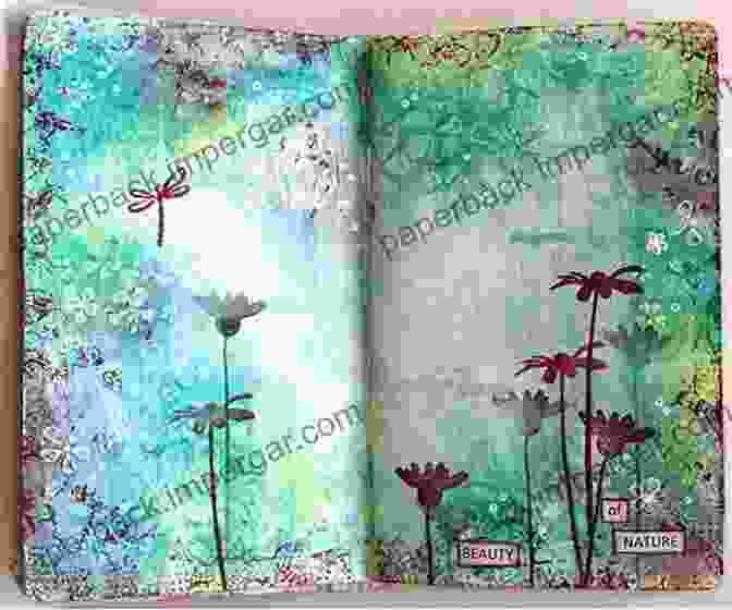 Gorgeous Art Journal With Intricate Backgrounds Beautiful Blank In Turquoise : A Gorgeous Art Journal Filled With Stunning Backgrounds For Cut And Paste Journaling Creative Soul Searching Art Journaling And Collage By Melody Ross 6)