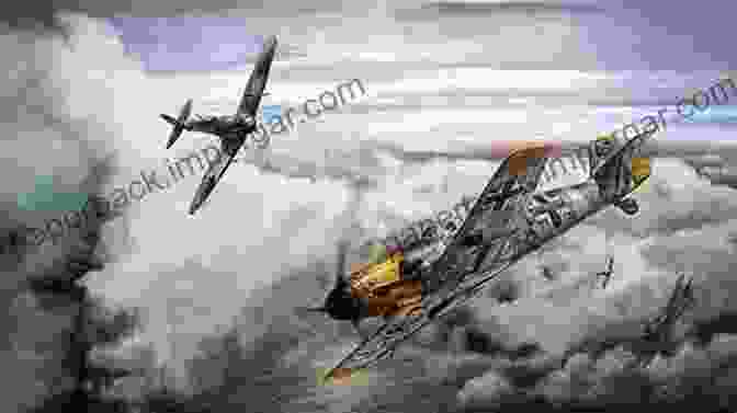 Image Of A Dogfight Between A British Hurricane And A German Bf 109 During The Battle Of Britain Focke Wulf Fw 190: The Early Years Operations Over France And Britain (Air War Archive)