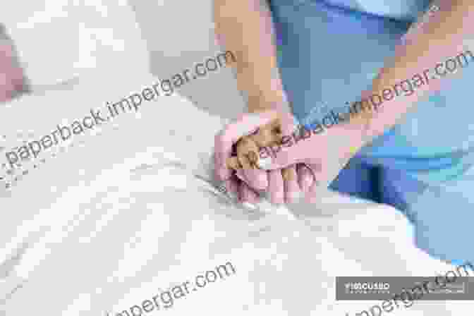 Nurse Holding A Patient's Hand In Comfort And Care. You Are The Patient I Am Your Nurse