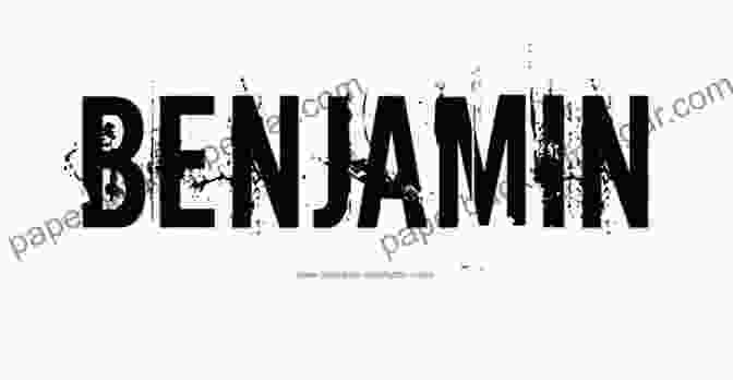 Tattoo Lettering Of The Name 'Benjamin' Tattoo Lettering Top 100 Names For Boys