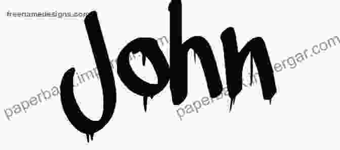 Tattoo Lettering Of The Name 'John' Tattoo Lettering Top 100 Names For Boys