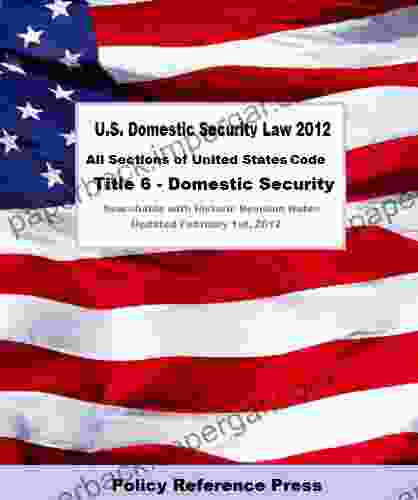 U S Domestic Security Law 2024 (Annotated)