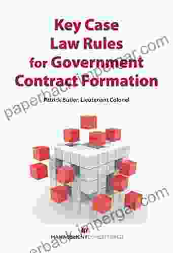 Key Case Law Rules For Government Contract Formation