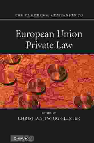 The Cambridge Companion to European Union Private Law (Cambridge Companions to Law)